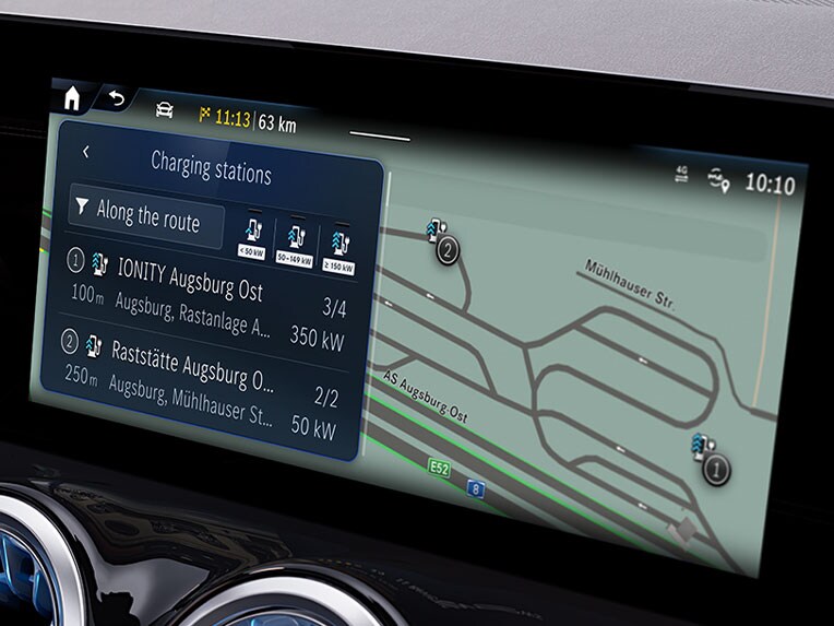 Plug & Charge dans le nouvel EQA de Mercedes-Benz.