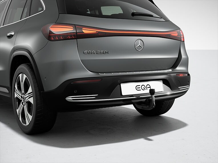 Le dispositif pour remorque avec ESP® avec stabilisation de la remorque du EQA de Mercedes-Benz.