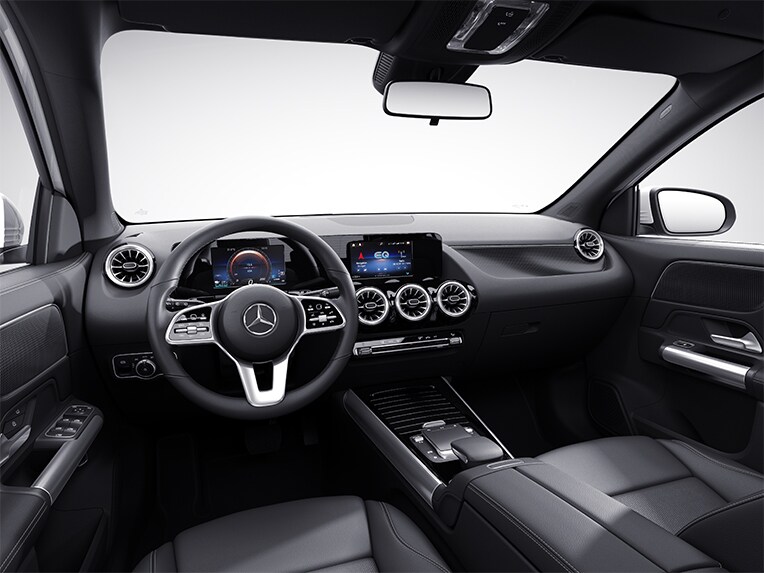L’équipement de série à l’intérieur de l’EQA de Mercedes-Benz.