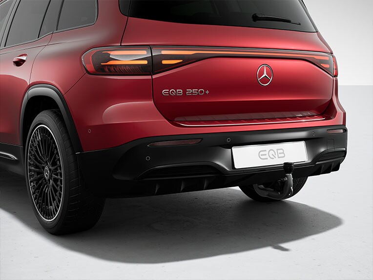 Le dispositif pour remorque avec ESP® avec stabilisation de la remorque du EQB de Mercedes-Benz.