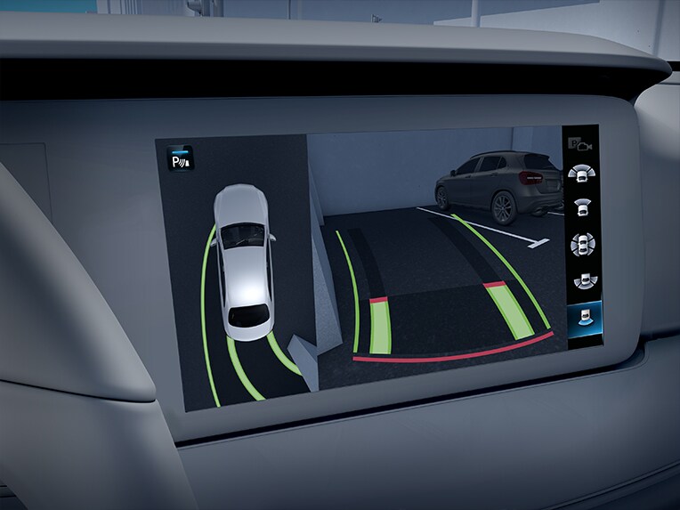 Pack Stationnement avec caméras panoramiques | EQE SUV | Mercedes-Benz