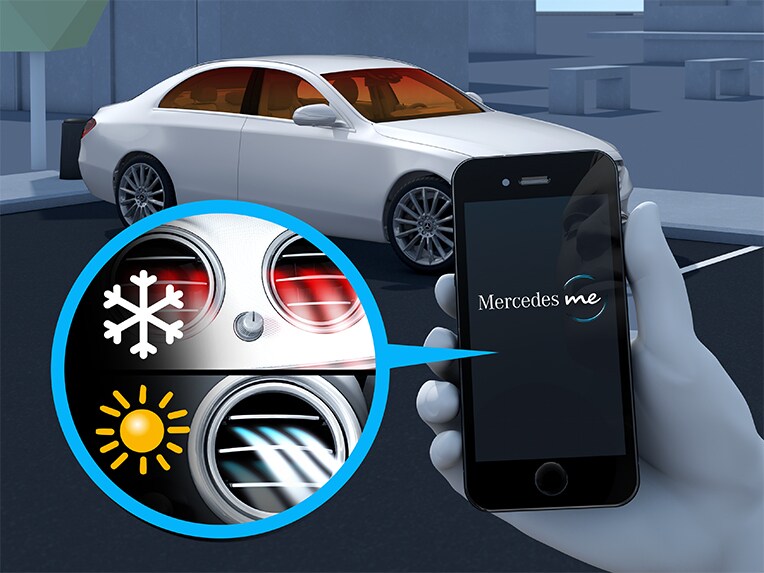 Préclimatisation | EQS SUV | Mercedes-Benz