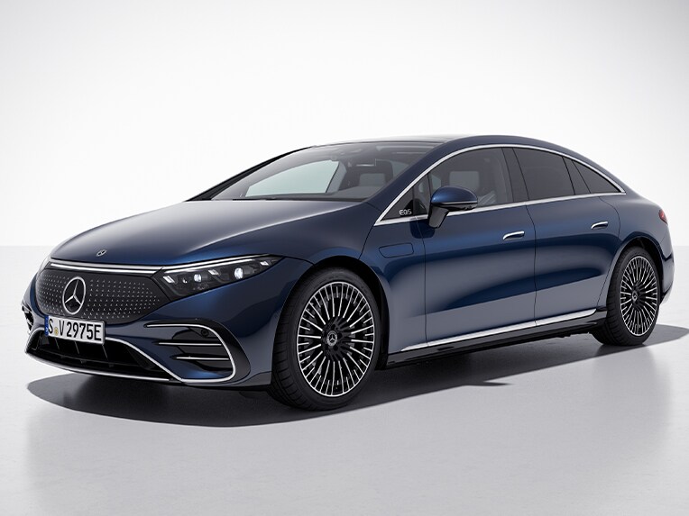 La Berline EQS de Mercedes-Benz avec AMG Line.