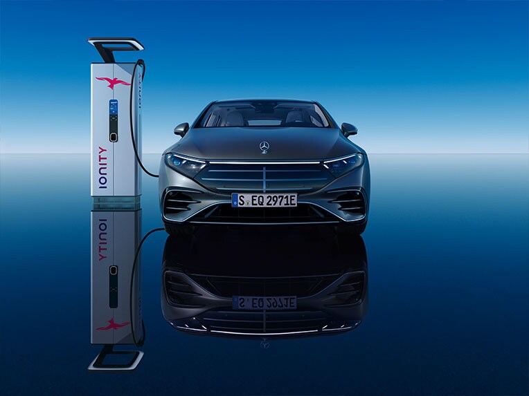 La Mercedes-Benz Wallbox.