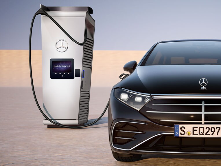 L'application Eco Coach de Mercedes-Benz pour la Berline EQS.