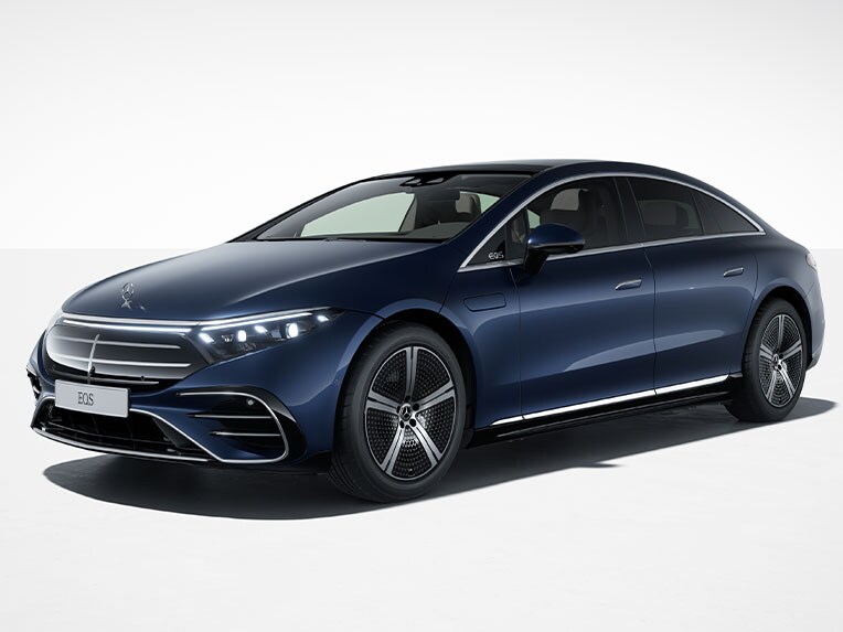 La Berline EQS de Mercedes-Benz avec la ligne intérieur Electric Art.