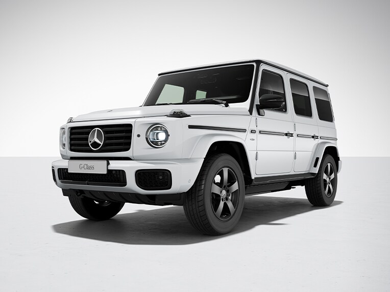 La Mercedes-Benz Classe G entièrement électrique avec le Pack Nuit.