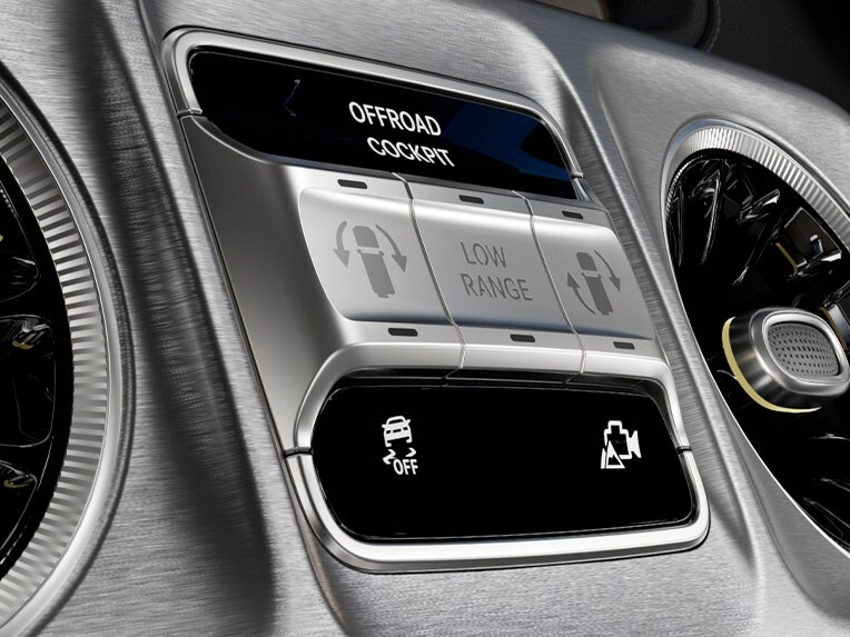 G-STEERING de la Mercedes-Benz Classe G entièrement électrique.