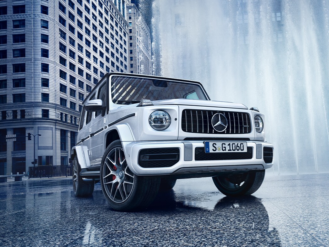 Une représentation de la Mercedes-AMG Classe G.