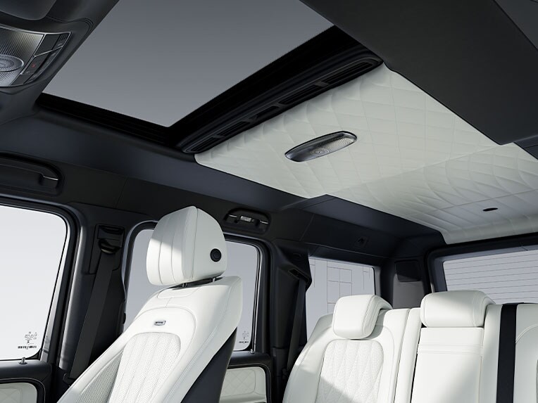 L’intérieur de la Mercedes-AMG Classe G.