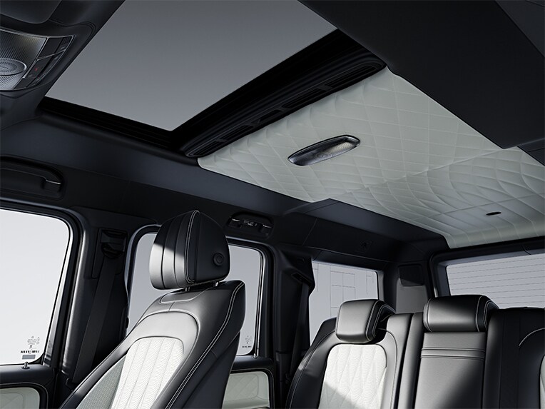 Pack cuir complet MANUFAKTUR dans la Classe G de Mercedes-Benz.