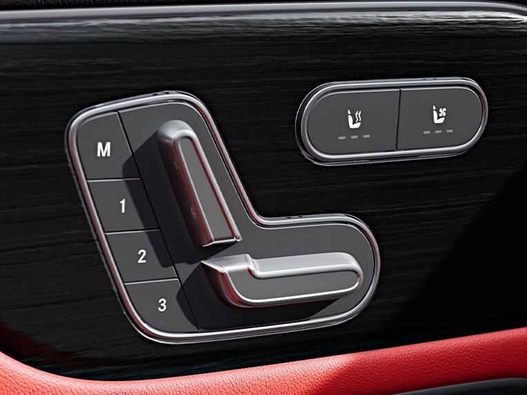 Le Pack Sièges Performance AMG High-End de la nouvelle Mercedes-AMG GLA.