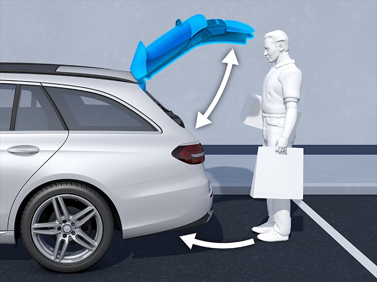 Le ACCESS HANDS-SAFE® dans le nouveau Mercedes-Benz GLA.