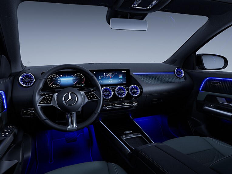Le nouveau Mercedes-Benz GLA avec ligne d’équipement Progressive.