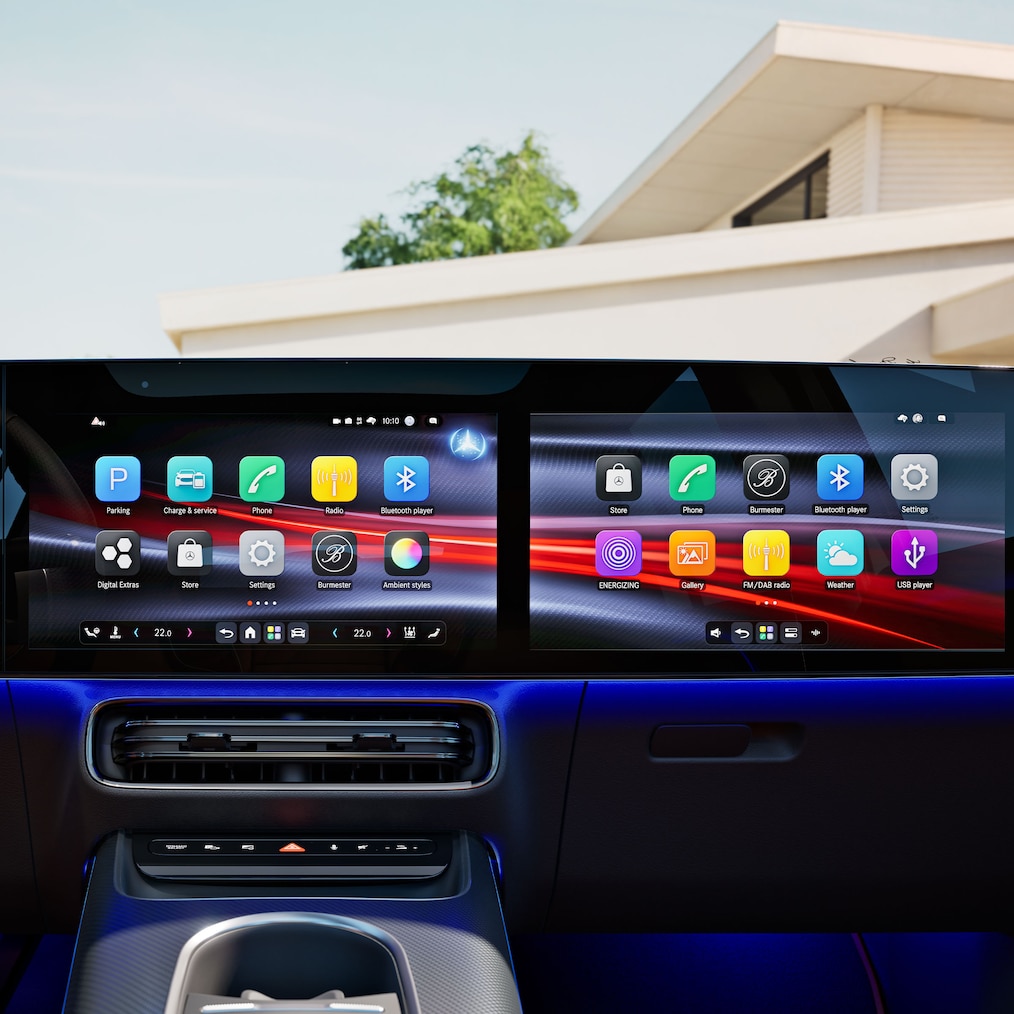 Le MB.OS du tout nouveau GLB électrique.