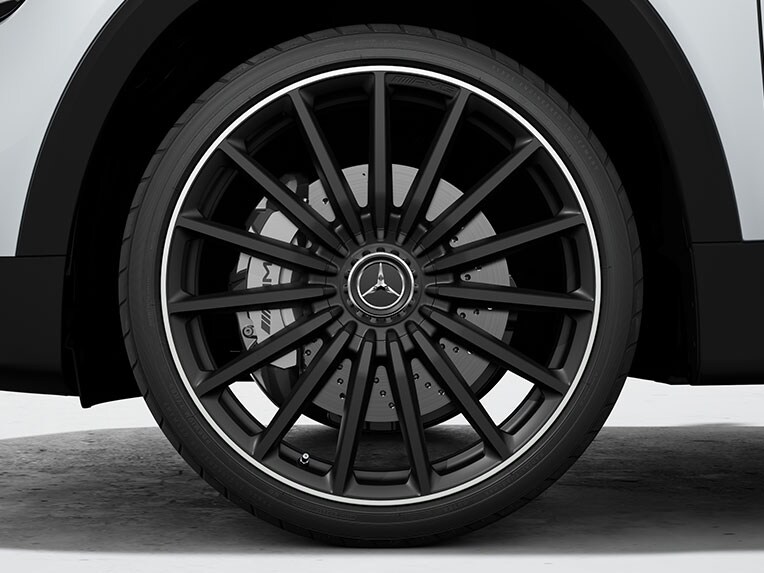 Les jantes alliage AMG pour la nouvelle Mercedes-AMG GLB.