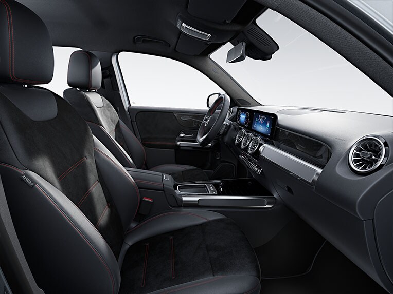 L’AMG Line dans l'habitacle du nouveau GLB de Mercedes-Benz.
