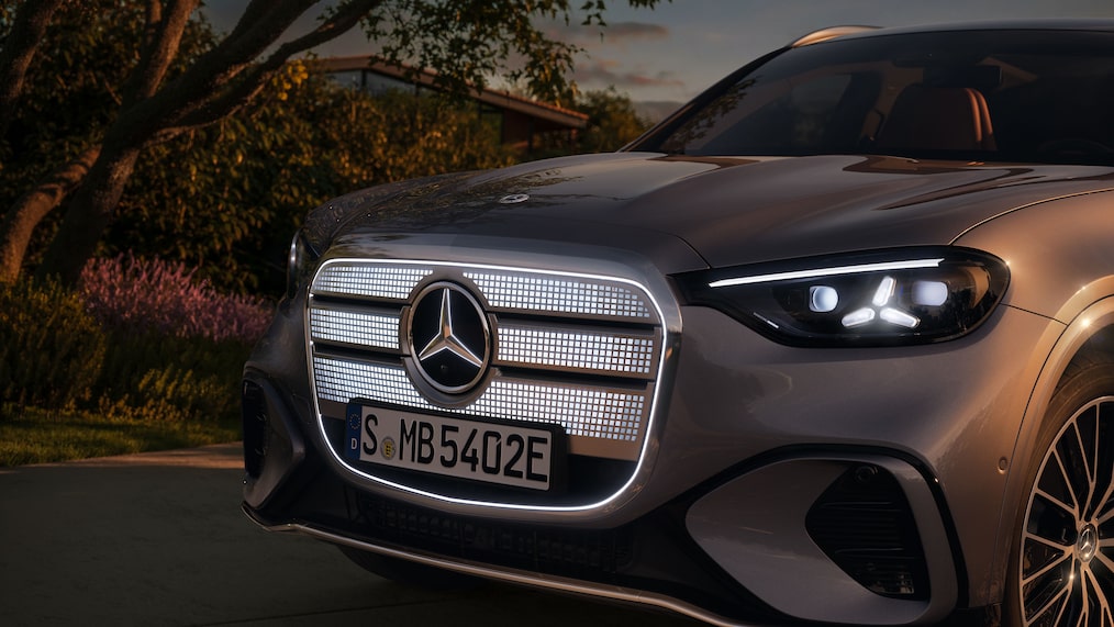 L'extérieur du nouveau GLC avec technologie EQ de Mercedes-Benz.