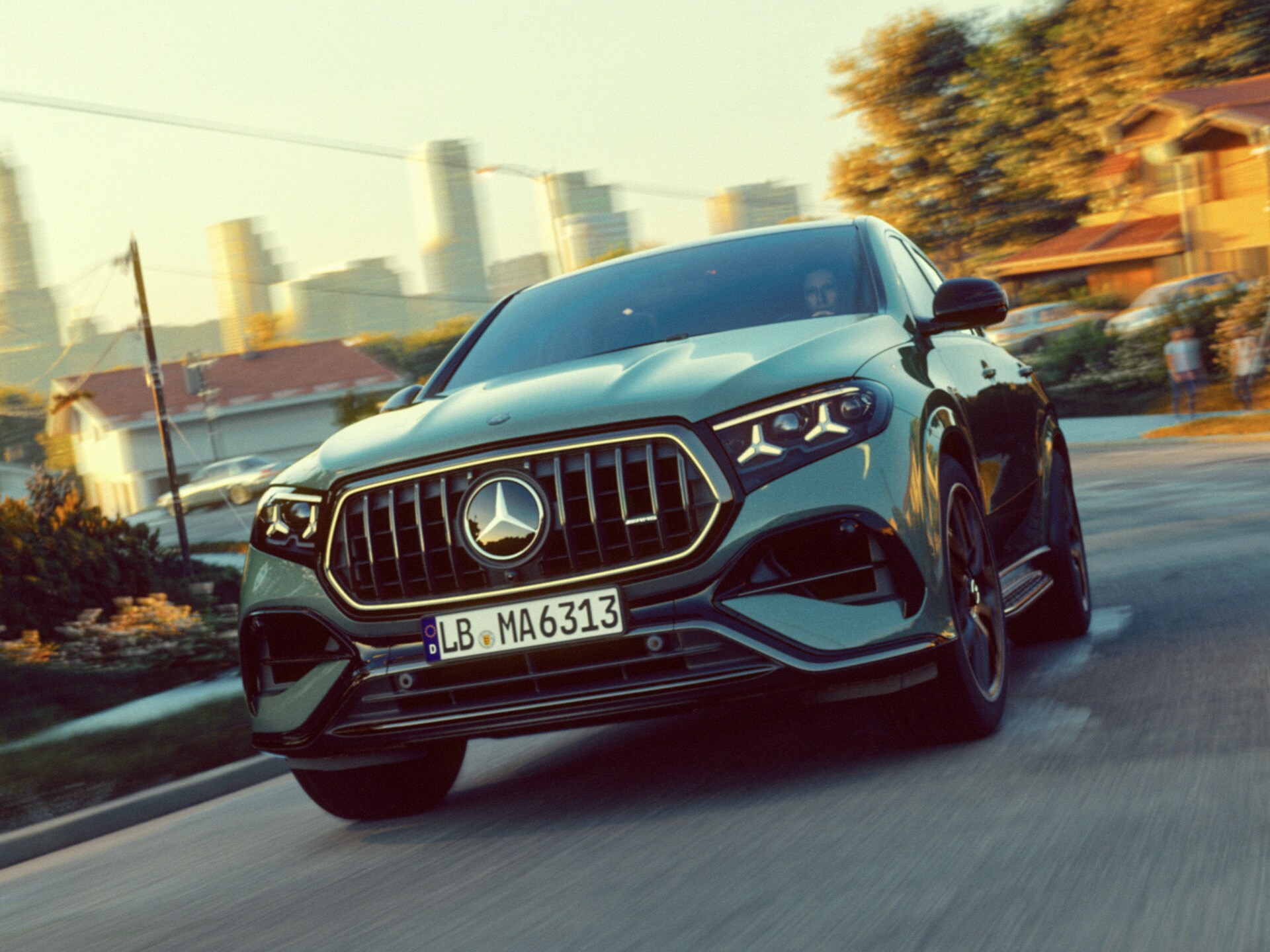 Le nouveau design avant de la Mercedes-AMG GLE&nbsp;63&nbsp;S Coupé.