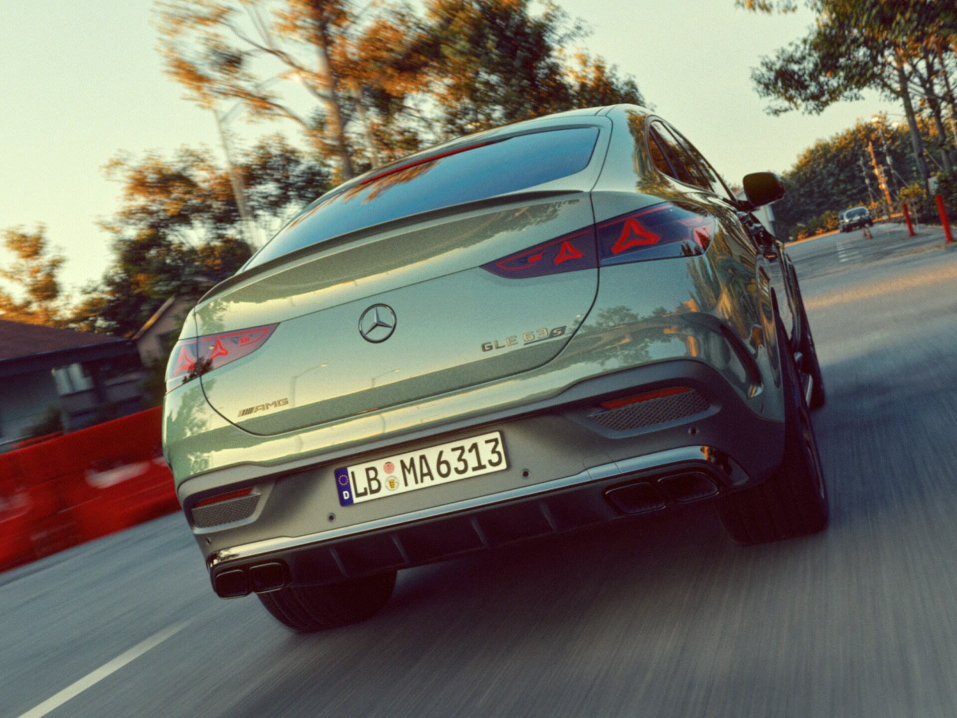 Le nouveau design arrière de la Mercedes-AMG GLE&nbsp;63&nbsp;S Coupé.