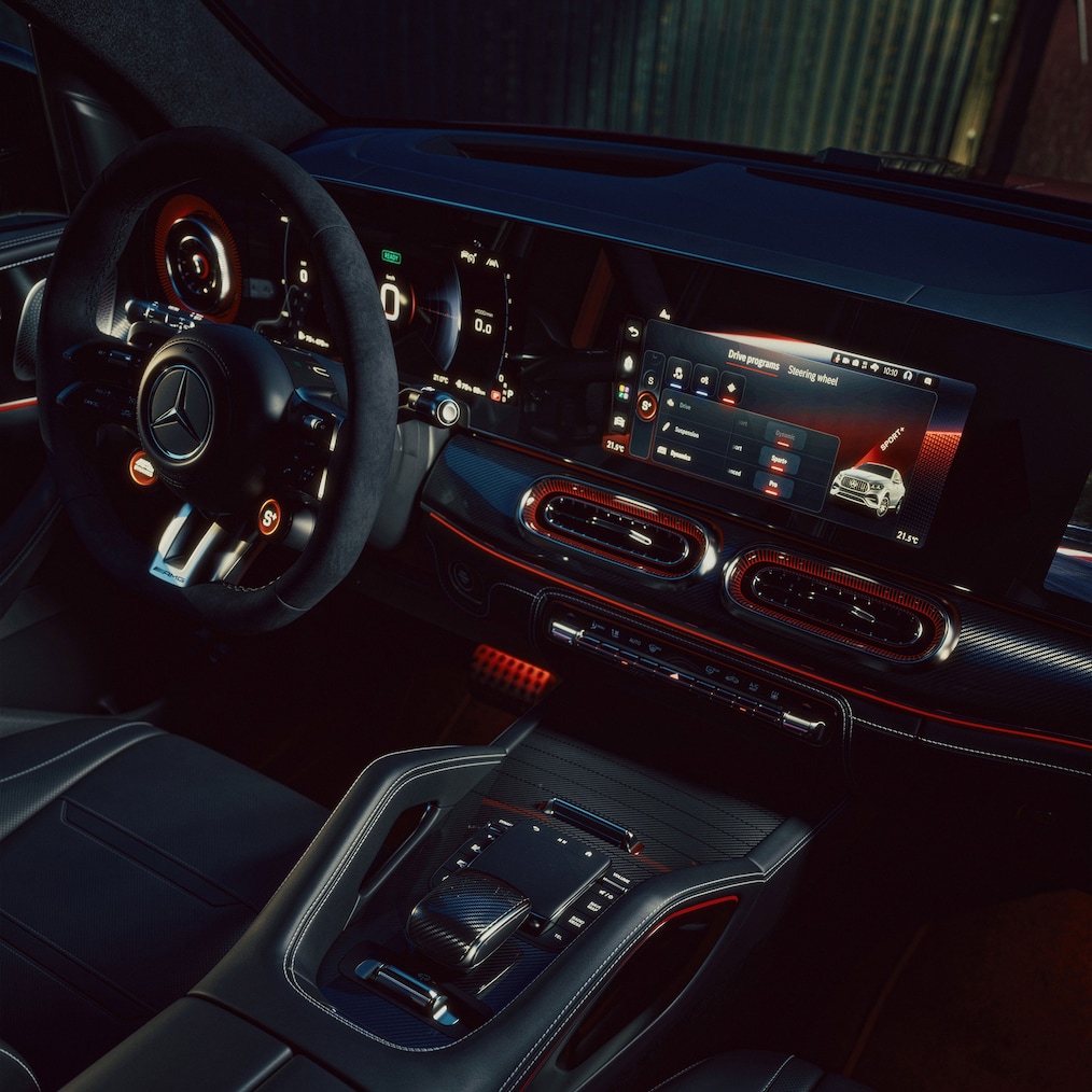 Les sièges AMG de la Mercedes-AMG GLE Coupé.