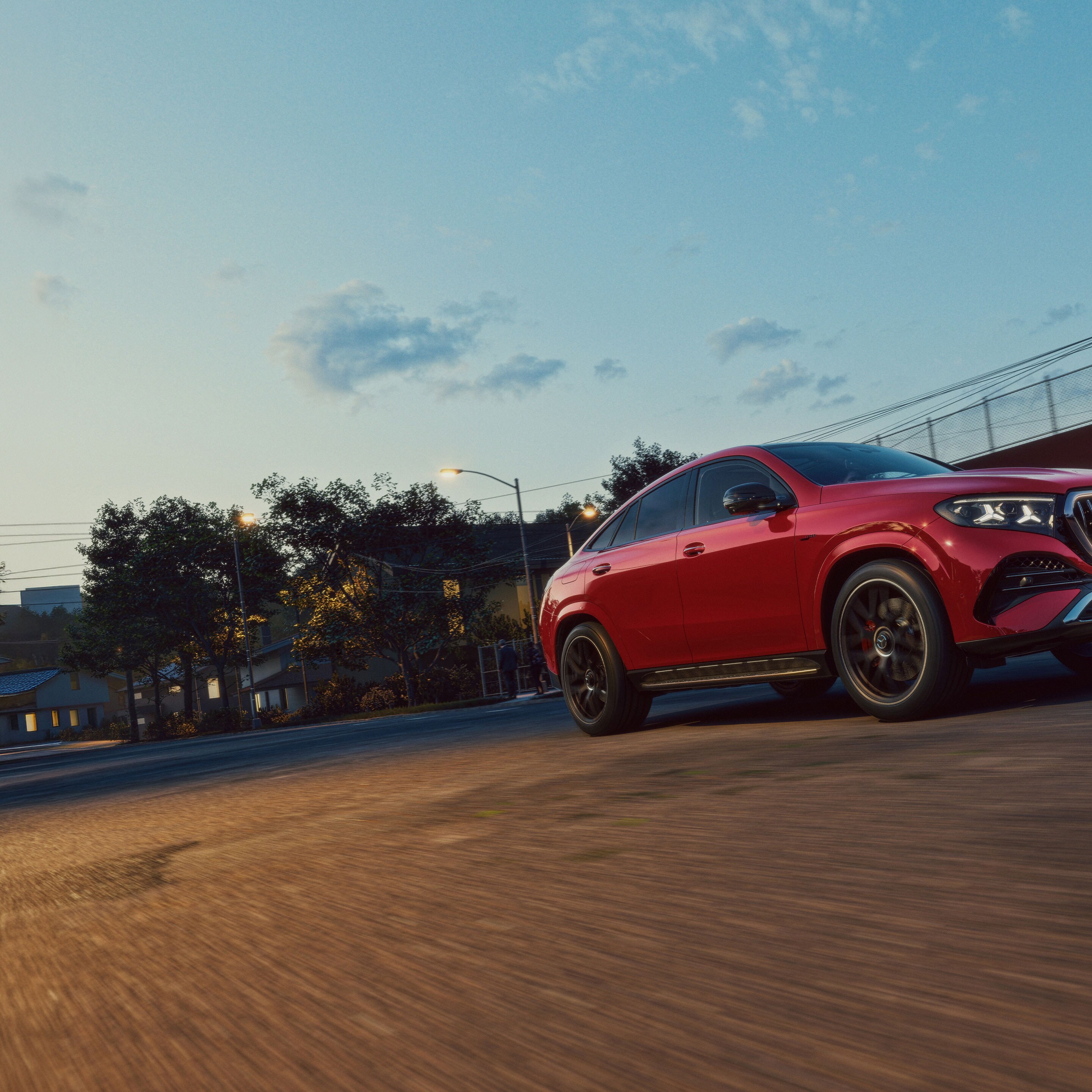 L'extérieur de la nouvelle Mercedes-AMG GLE Coupé.