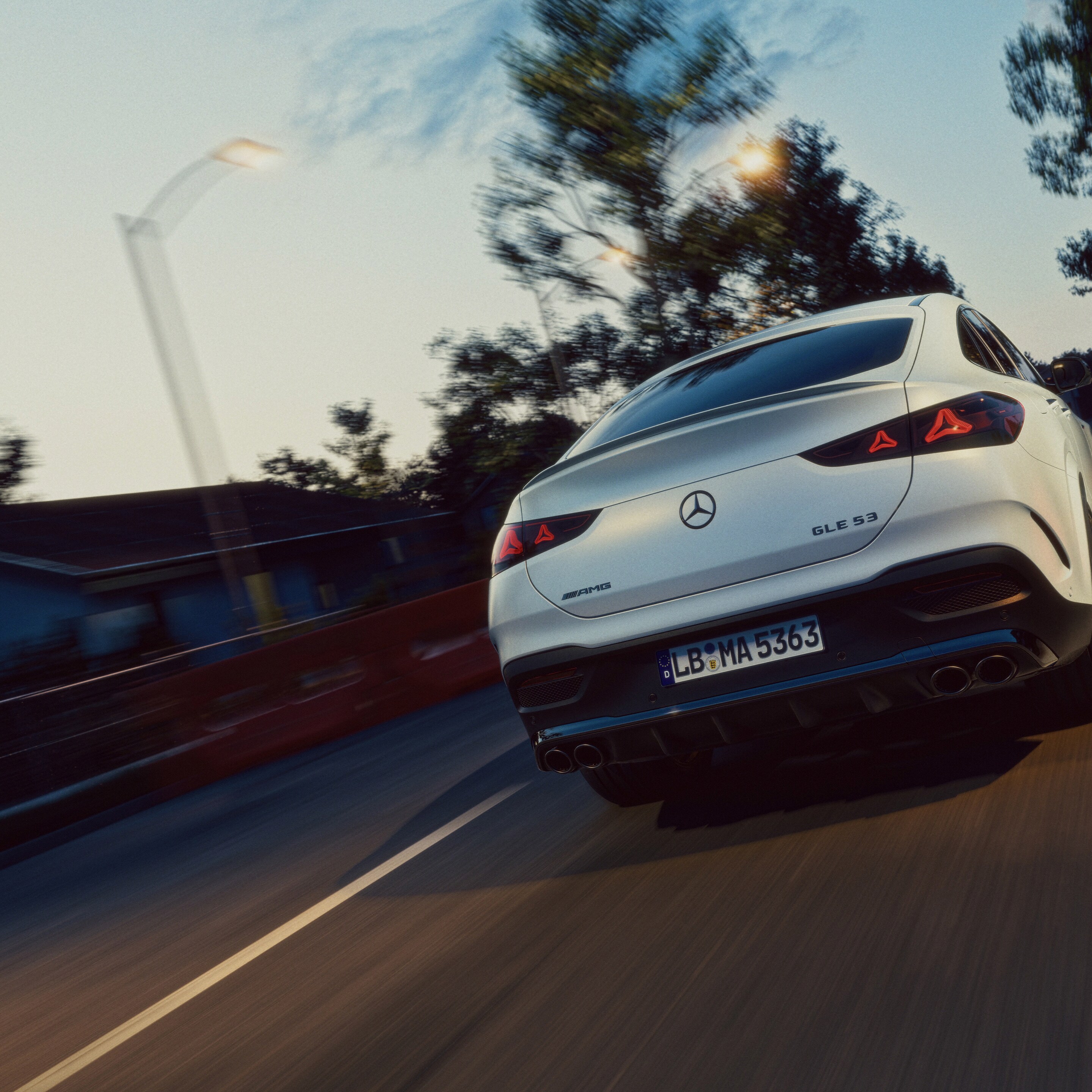 L'extérieur de la nouvelle Mercedes-AMG GLE Coupé.