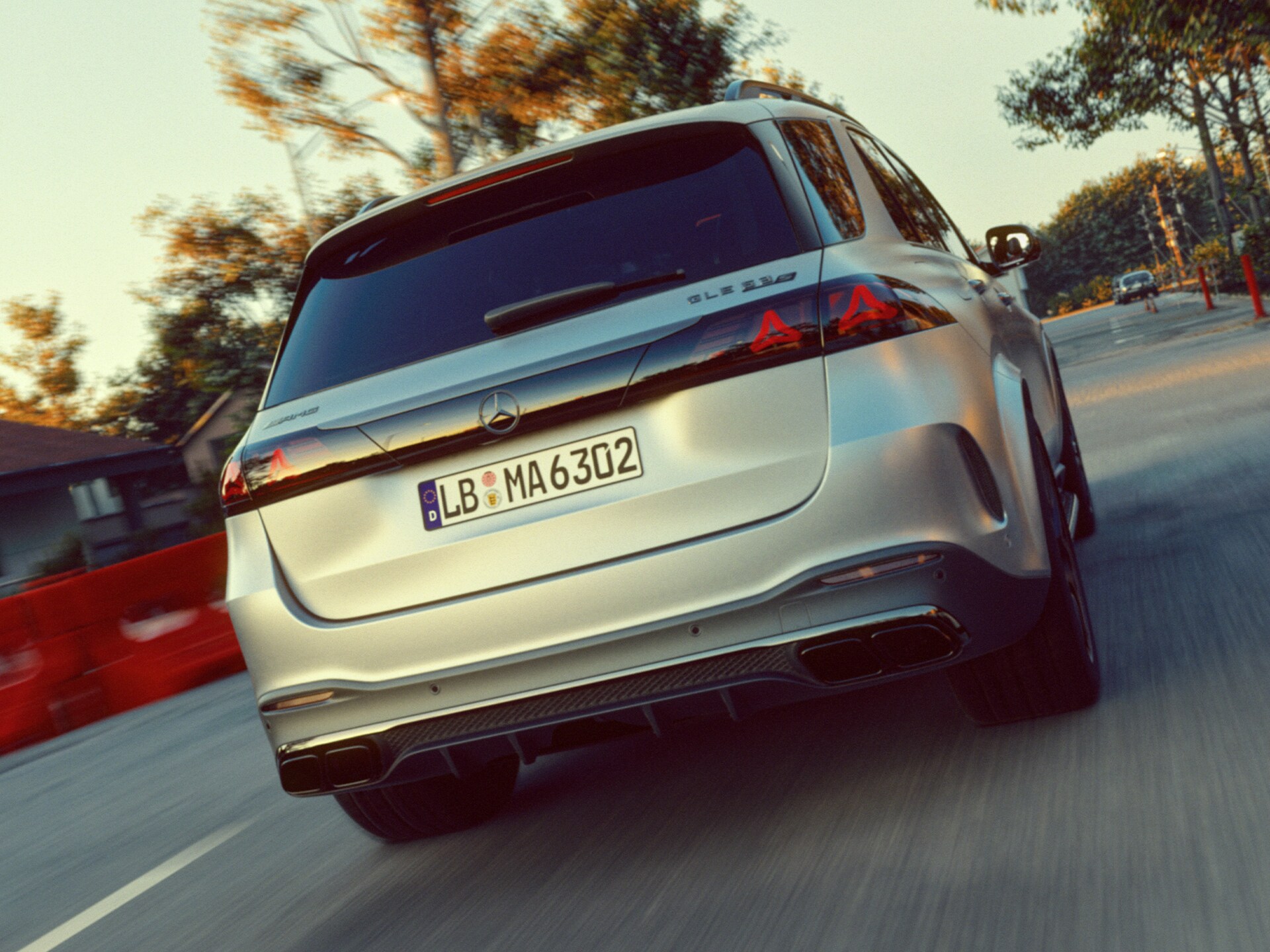 Le nouveau design arrière de la Mercedes-AMG GLE&nbsp;63&nbsp;S SUV.