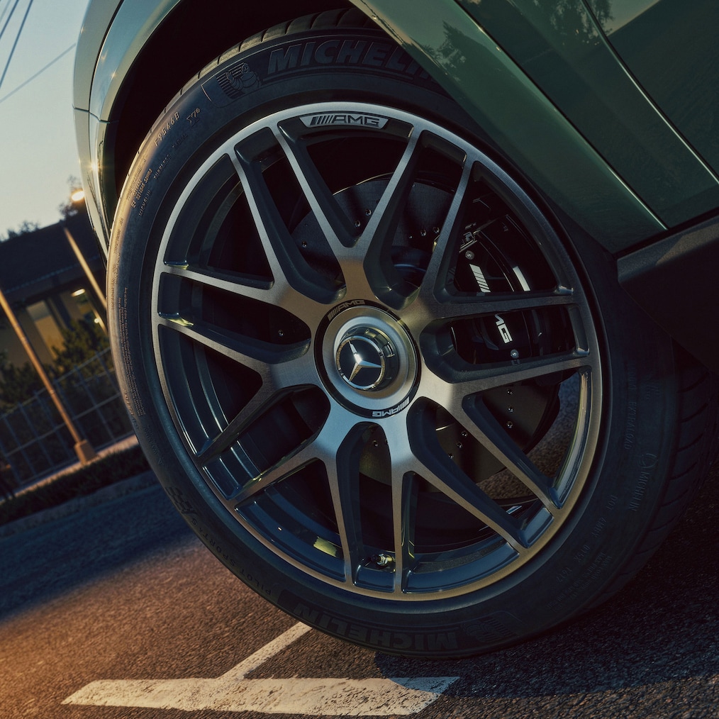 Les jantes Performance du GLE&nbsp;53 4MATIC+ de Mercedes-AMG.