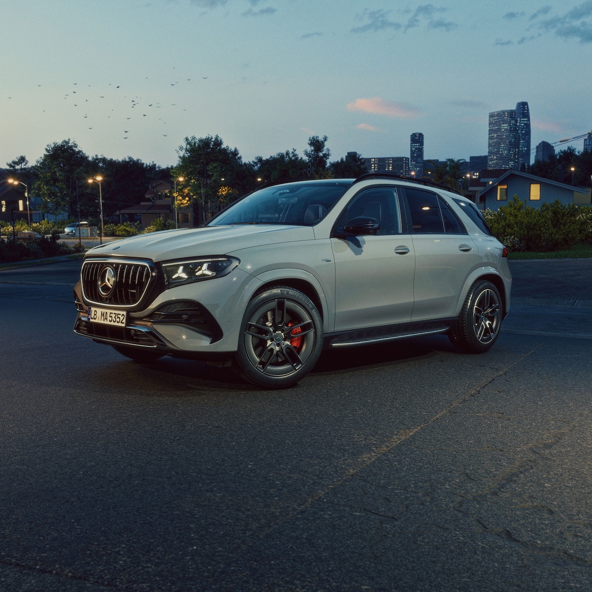 L'extérieur du GLE&nbsp;53 4MATIC+ de Mercedes-AMG.