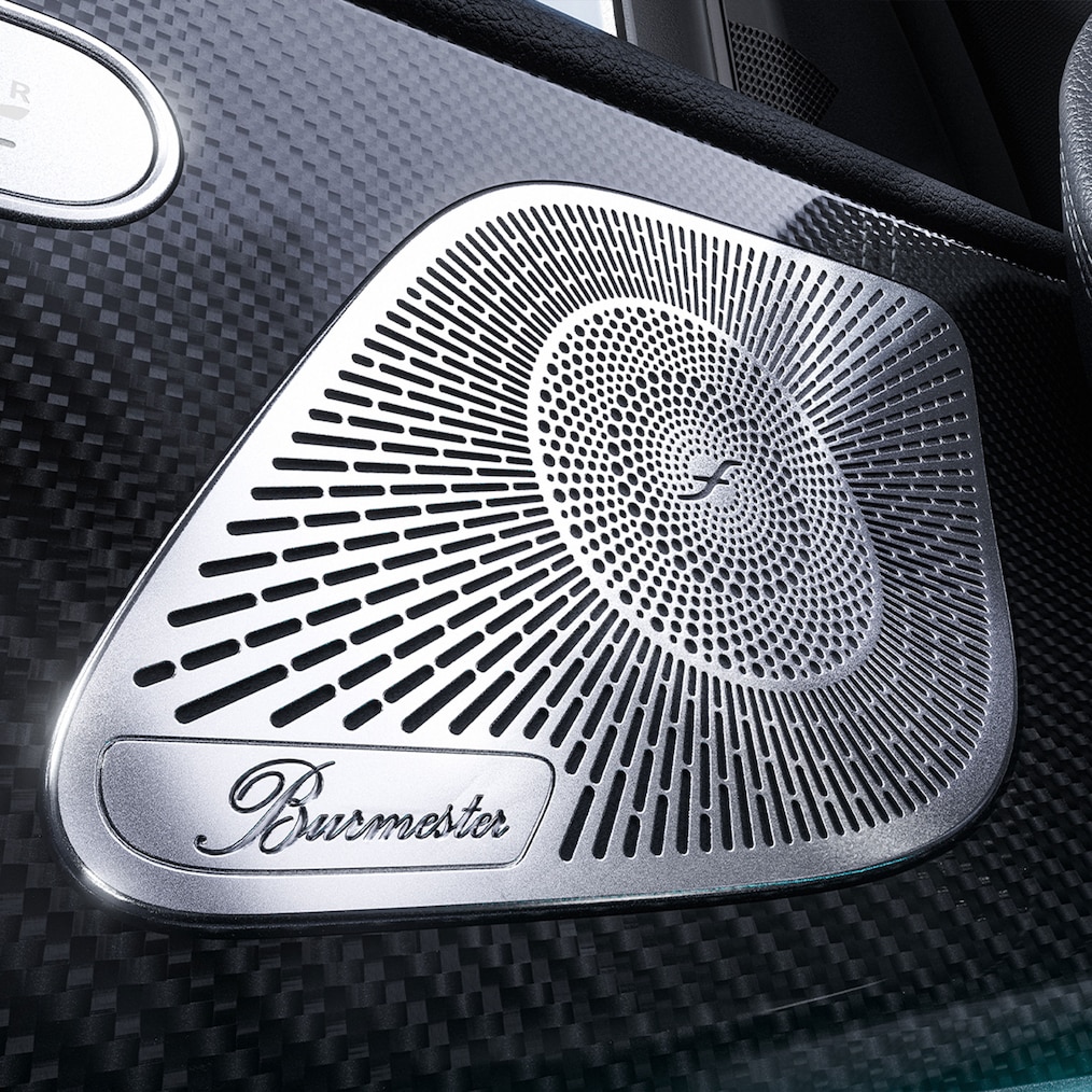 Le capot moteur transparent de la Mercedes-Benz GLE.