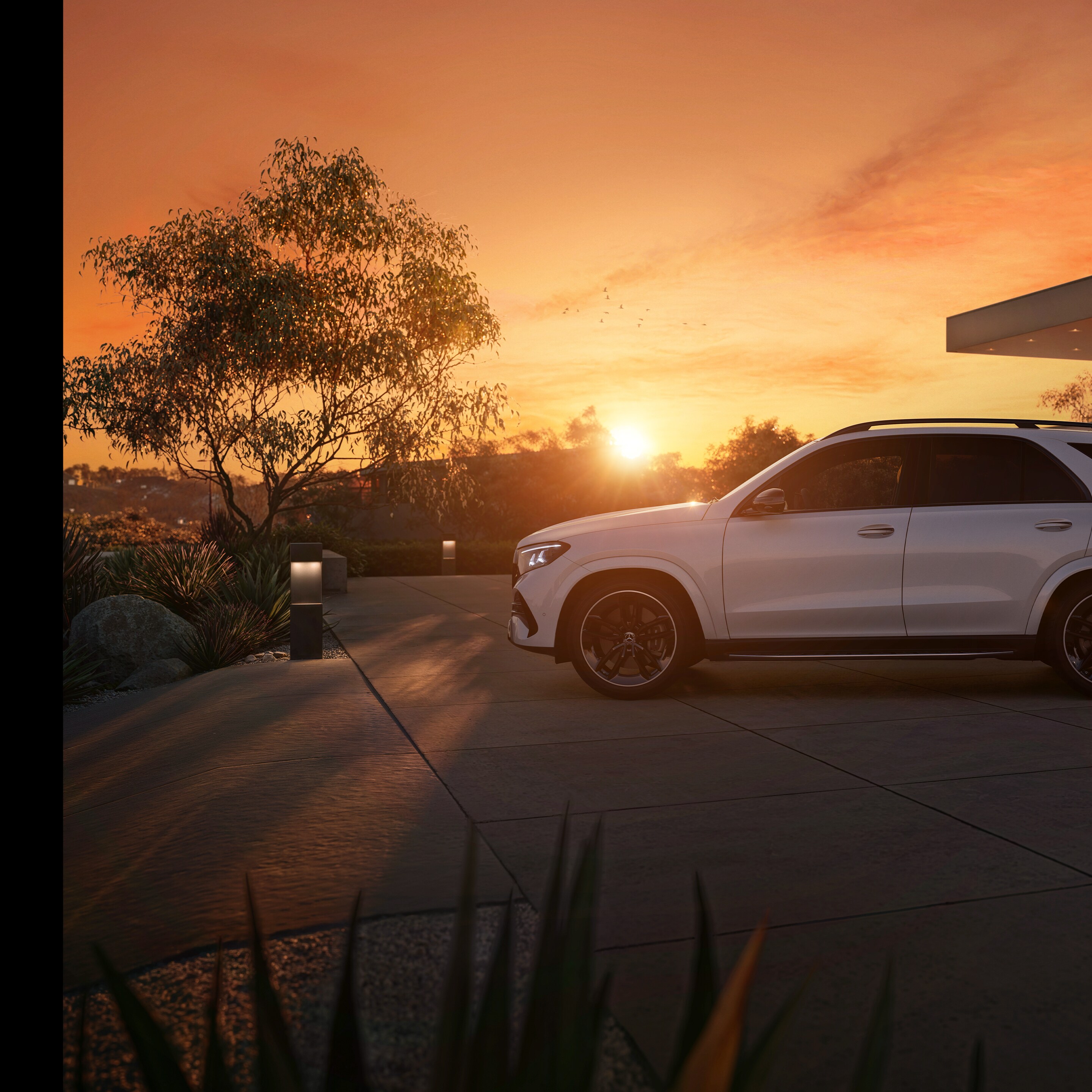 L'extérieur du nouveau GLE de Mercedes-Benz.