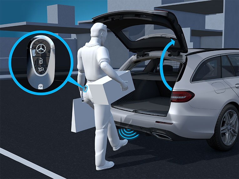Le Pack Confort KEYLESS-GO du nouveau GLS de Mercedes-Benz.