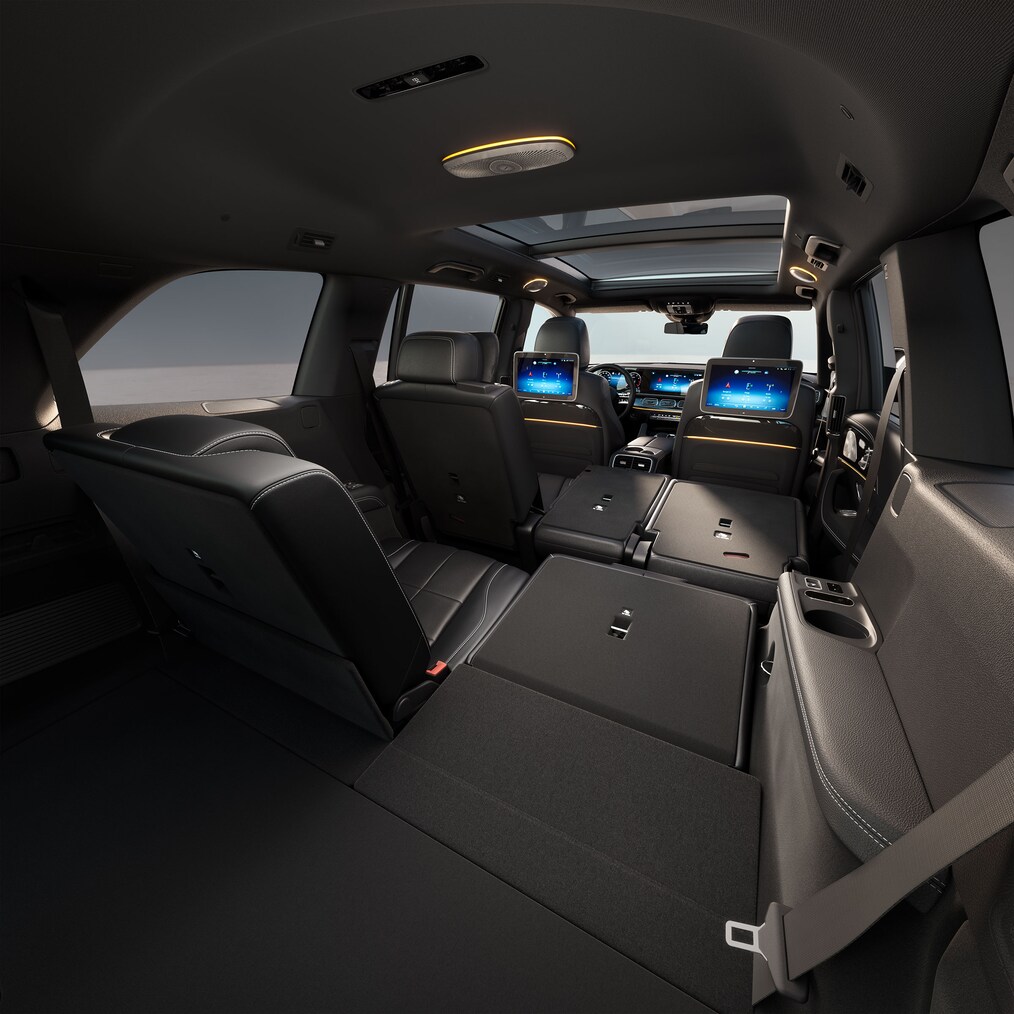 L’habitacle du GLS de Mercedes-Benz.