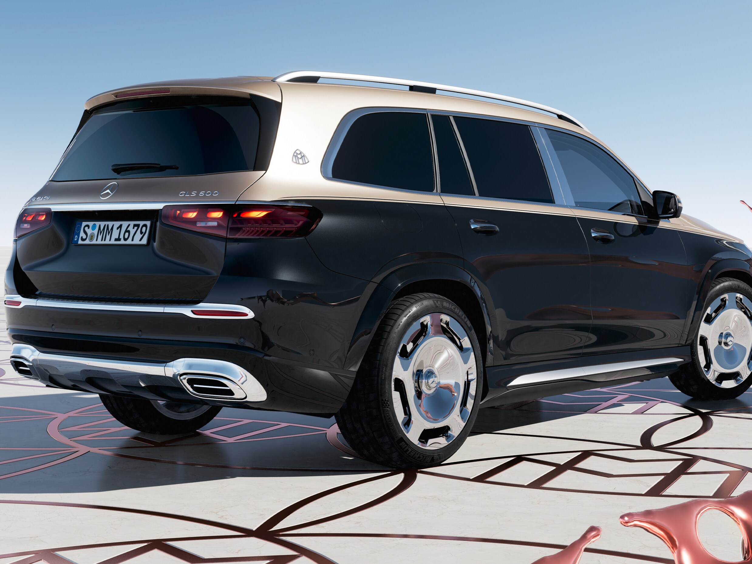 Mise en peinture 2 couleurs | GLS | Mercedes-Maybach