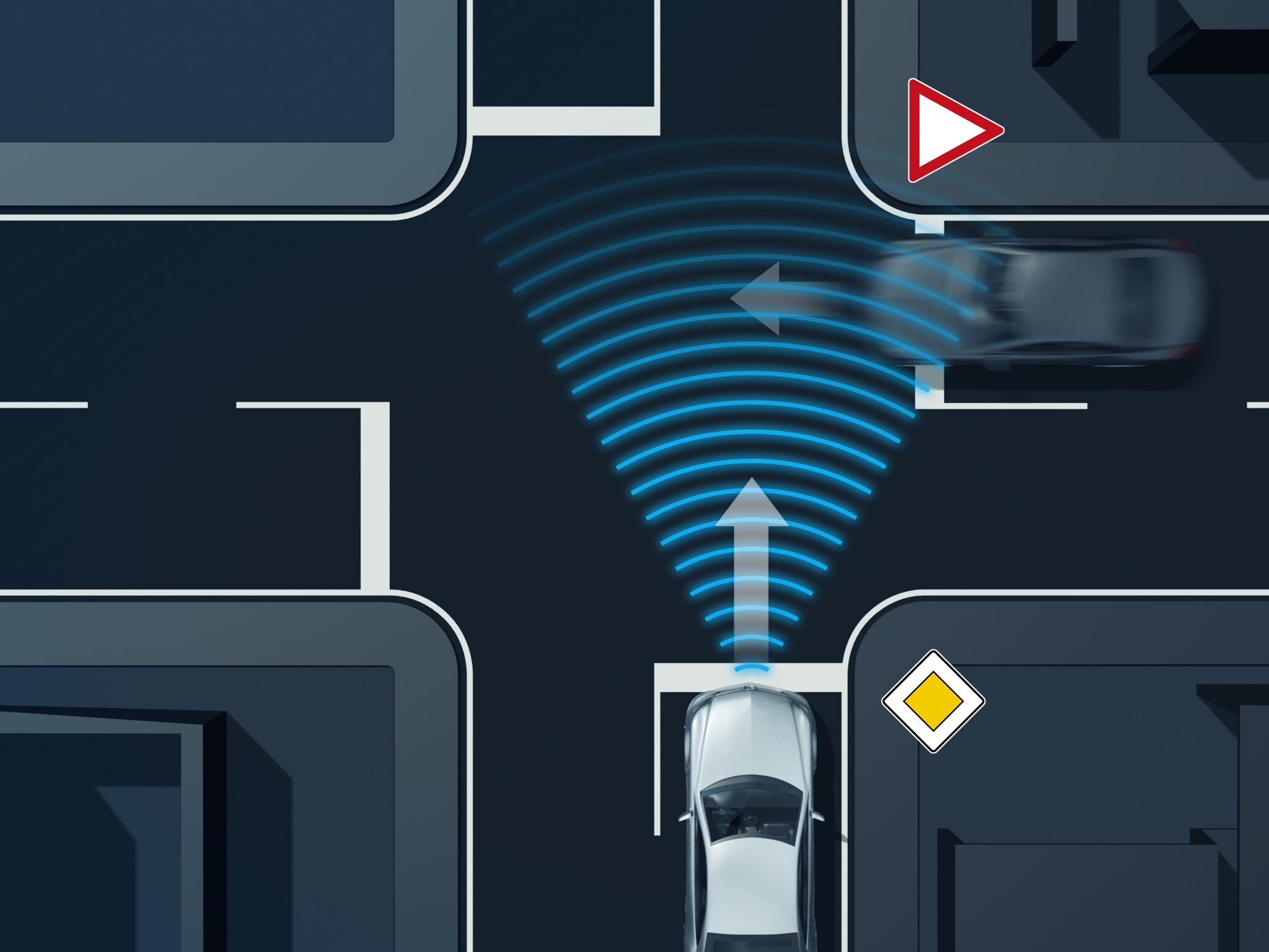 Freinage d'urgence assisté actif