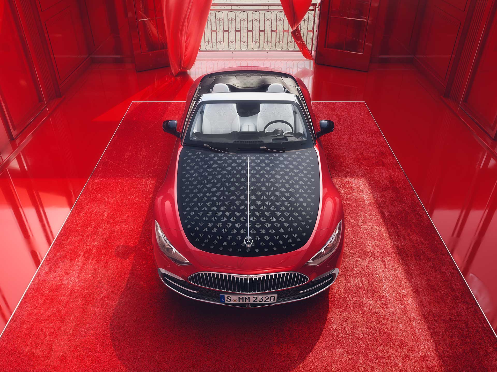 SL 680 | Marque | Mercedes-Maybach La Mercedes-Maybach SL 680 vue de l'avant.