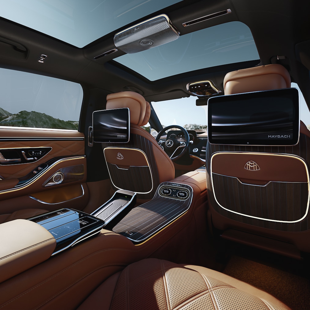 L'intérieur exclusif de la nouvelle Mercedes-Maybach Classe&nbsp;S.