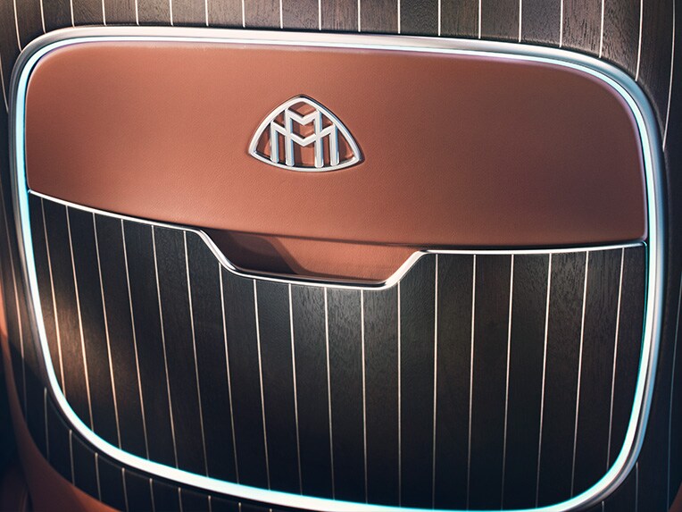 L’habillage de dossier MANUFAKTUR de la Mercedes-Maybach Classe S.