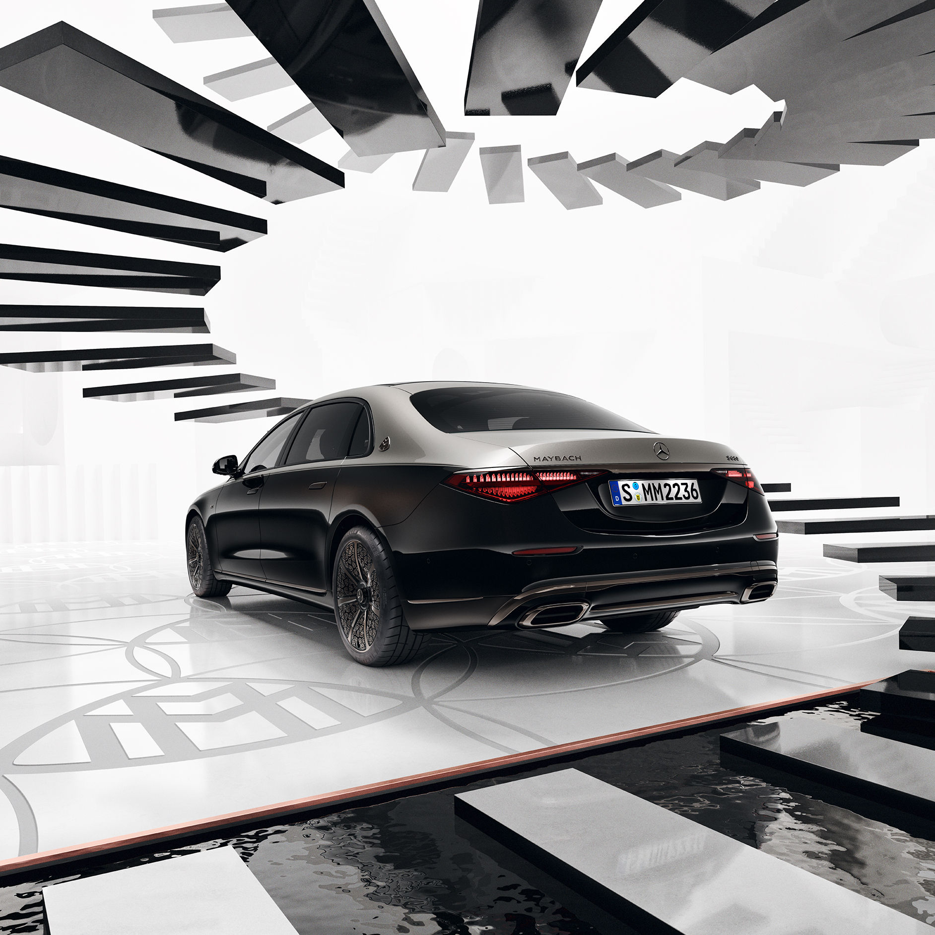 Night Series | Classe S | Mercedes-Maybach La Night Series de la Mercedes-Maybach Classe S.