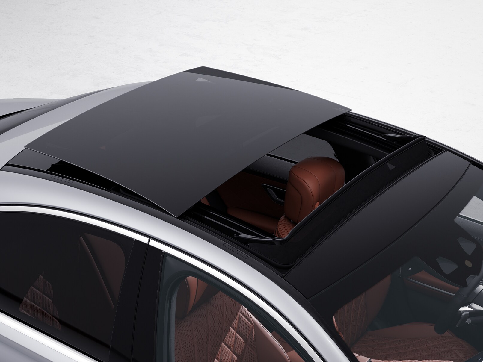 Le toit ouvrant panoramique de la Mercedes-Benz Classe S Berline.