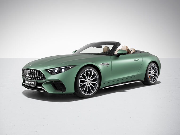 La nouvelle Mercedes-AMG SL 63 S E PERFORMANCE avec Pack Chrome Extérieur AMG.