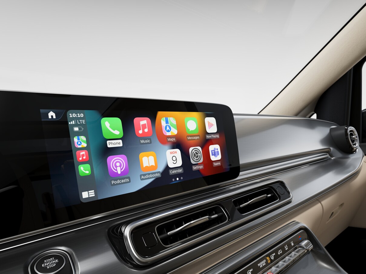 Kit d'intégration de smartphone dans la Mercedes-Benz Classe V.