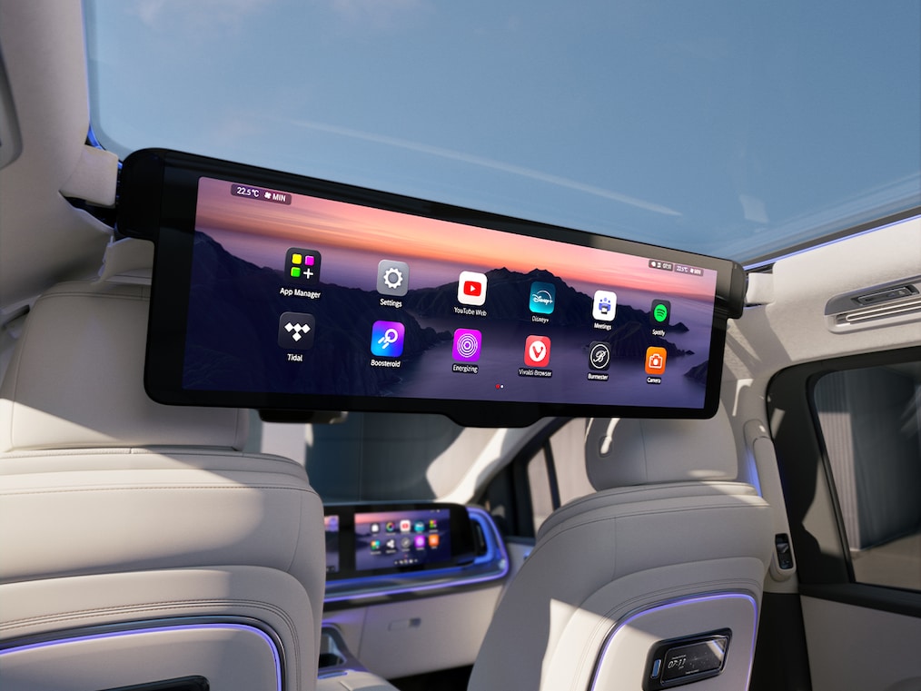 MBUX Rear Seats Experience.*