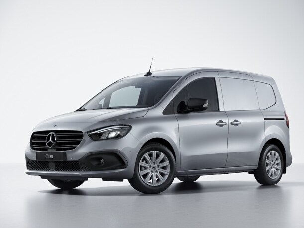 Vue avant du Mercedes-Benz Citan fourgon.