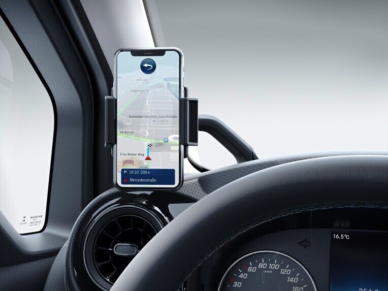 Mercedes Citan fourgon : support pour smartphone