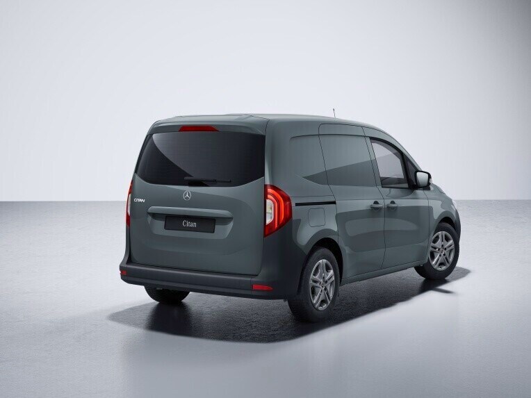 Mercedes Citan fourgon gris : Fenêtre hayon
