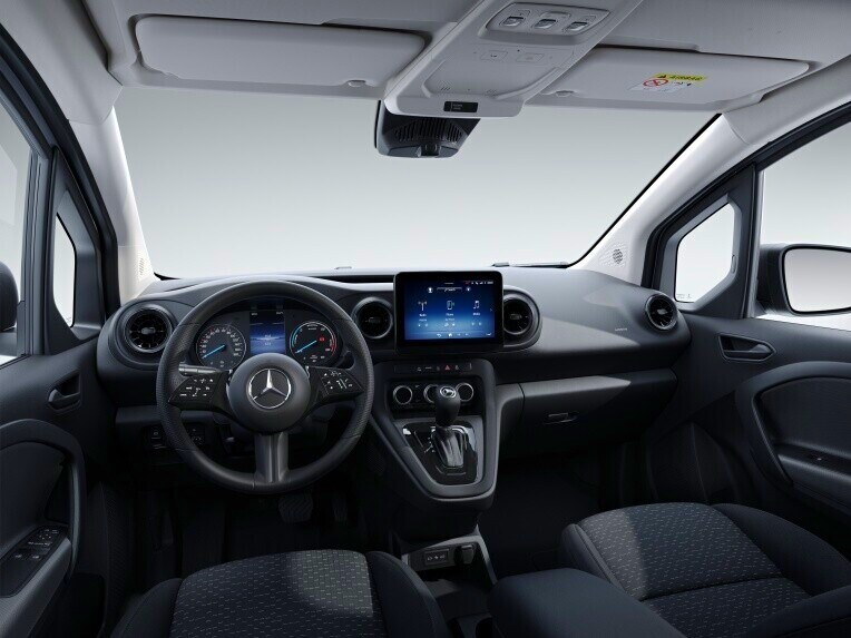 Le Mercedes-Benz eCitan fourgon avec la ligne d'équipement PRO.