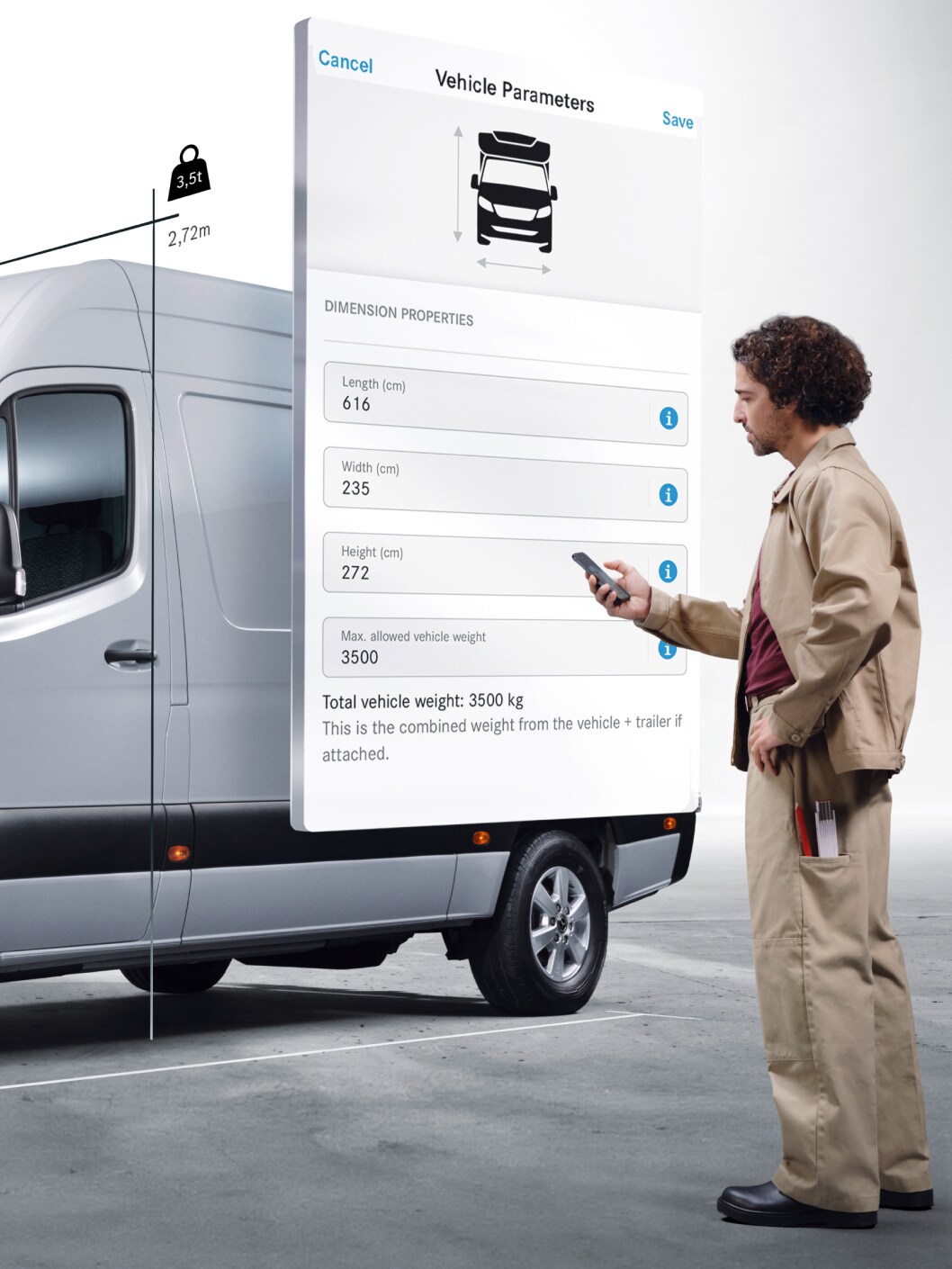 Les offres digitales pour le Mercedes-Benz eSprinter châssis-cabine.