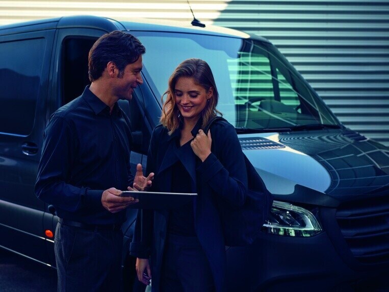 Bien entendu, vous pouvez également financer le Sprinter Fourgon avec un crédit. Demandez une offre sur mesure à votre distributeur Mercedes-Benz.